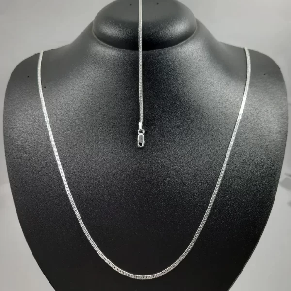 Conjunto elo duplo 2mm x 70cm