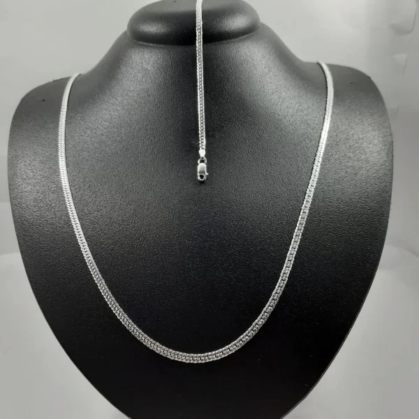 Conjunto elo duplo 3mm x 70cm