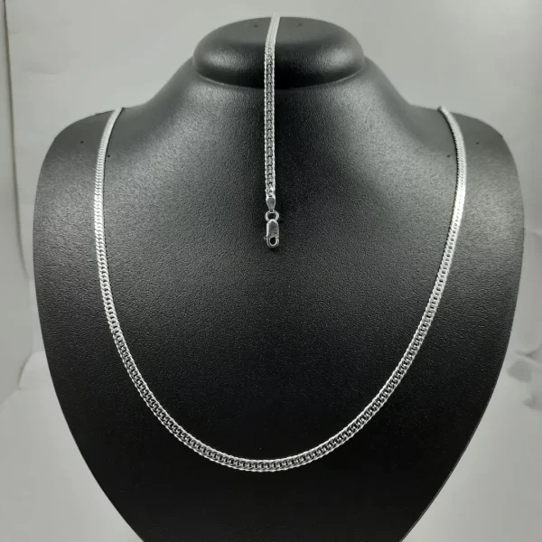Conjunto elo duplo 4mm x 70cm