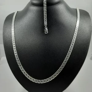 Conjunto elo duplo 6mm x 70cm
