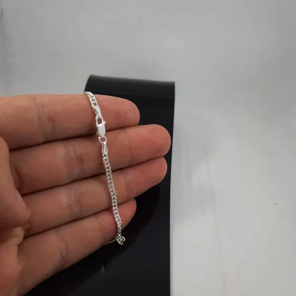 Pulseira elo duplo 3mm x 21cm - Image 2