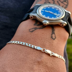 Pulseira grumet 3mm x 21cm