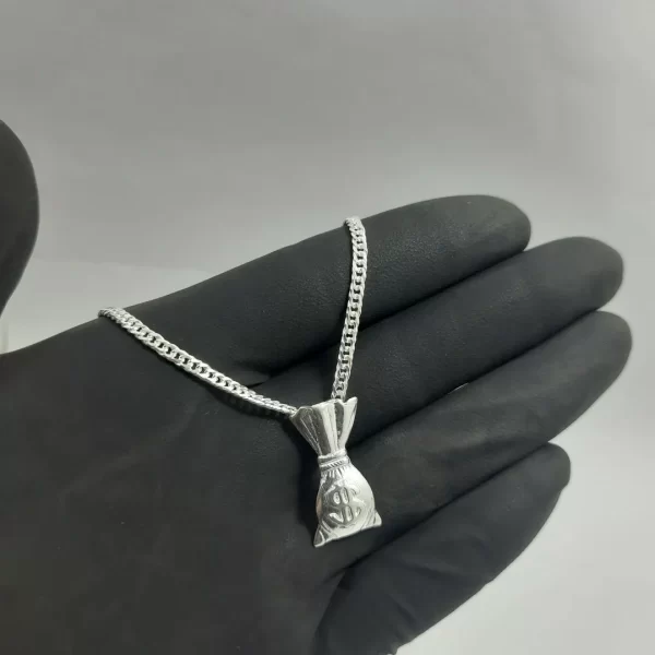 Pingente saco de dinheiro