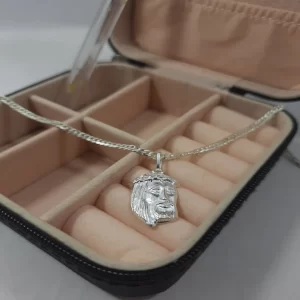 Pingente rosto de Cristo estamparia